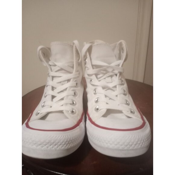 Converse White High-Top Athletic Shoes - Picture 5 of 14